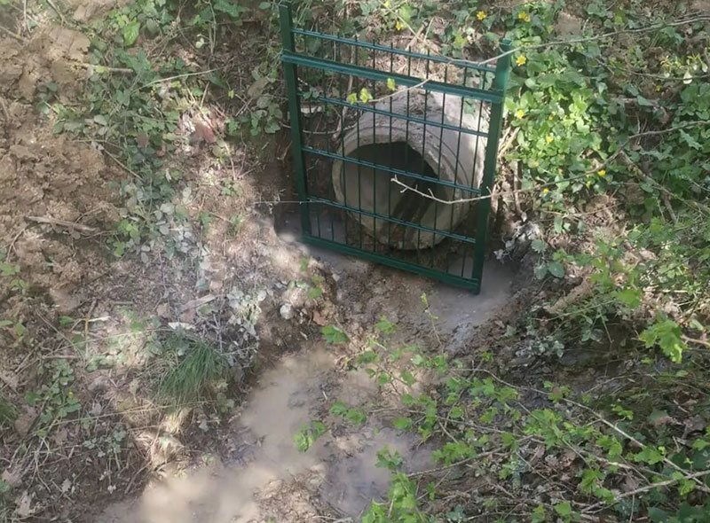 Trappe Coulissante pour Buse Fabriqué avec Panneaux Rigide